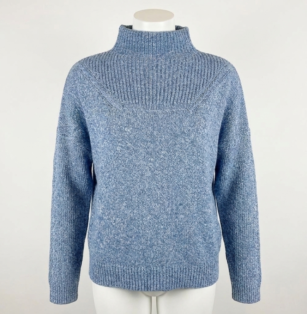 NEW NIC + ZOE stitch sweater in blue mix